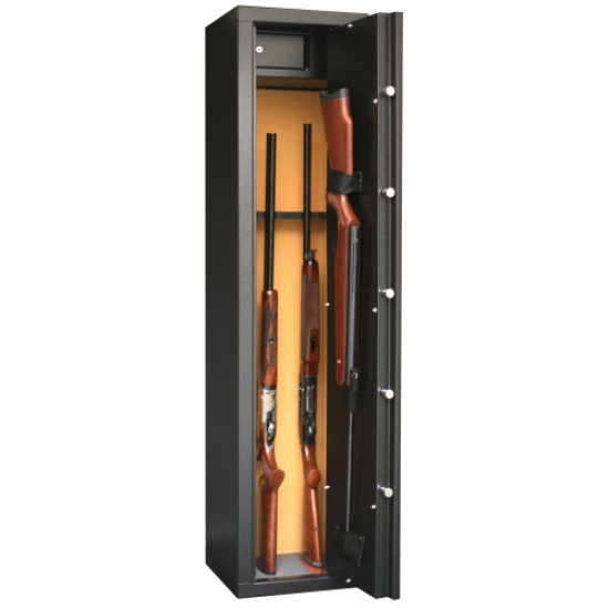 Dulap metalic SD7 pentru arme 6+1 cu vizor si cutie interioara