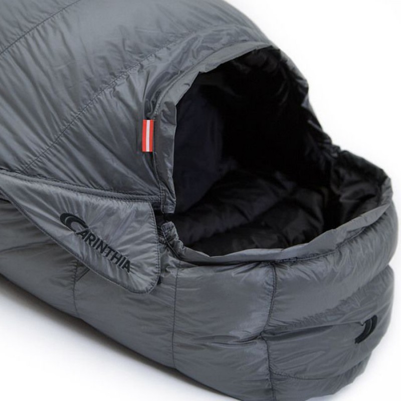 Sac de dormit Alpine D400 Carinthia cu fermuar pe partea dreapta