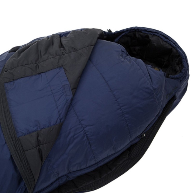 Sac de dormit Carinthia (TSS) cu fermuar pe partea dreapta - Navy Blue