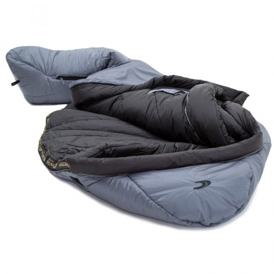 Sac de dormit Expedition G350 Carinthia cu fermuar pe partea dreapta