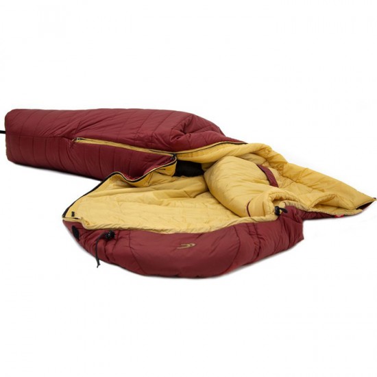 Sac de dormit pentru femei Carinthia G180 cu fermuar pe partea dreapta