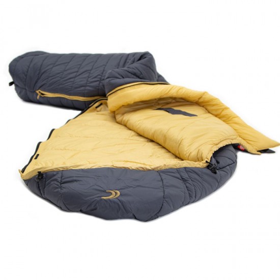 Sac de dormit rotund G180 Carinthia cu fermuar pe partea dreapta