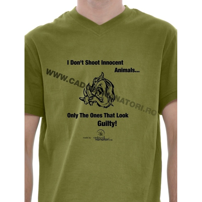 Tricou Dont shoot Innocent animals