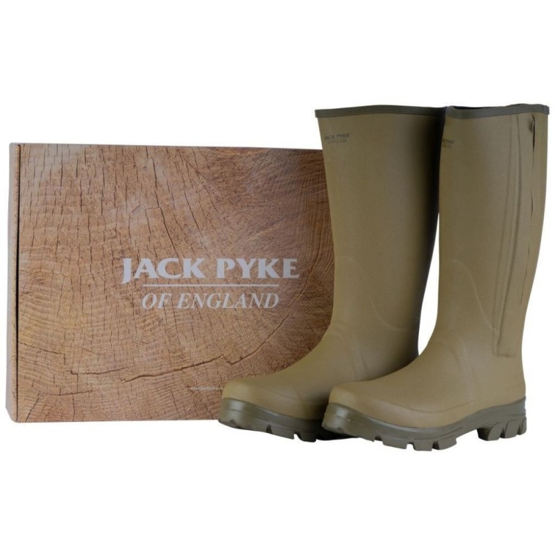 Cizme cauciuc Jack Pyke Ashcombe Wellie cu fermoar