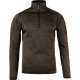 Fleece Jack Pyke Melange Quarter Zip, maro