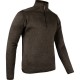 Fleece Jack Pyke Melange Quarter Zip, maro