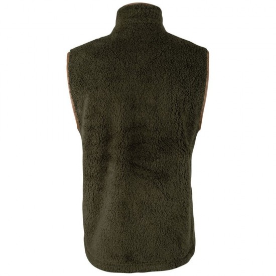 Vestă Jack Pyke Countryman Chunky Fleece Gilet, oliv închis