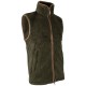 Vestă Jack Pyke Countryman Chunky Fleece Gilet, oliv închis
