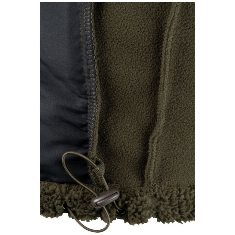 Vestă Jack Pyke Countryman Chunky Fleece Gilet, oliv închis