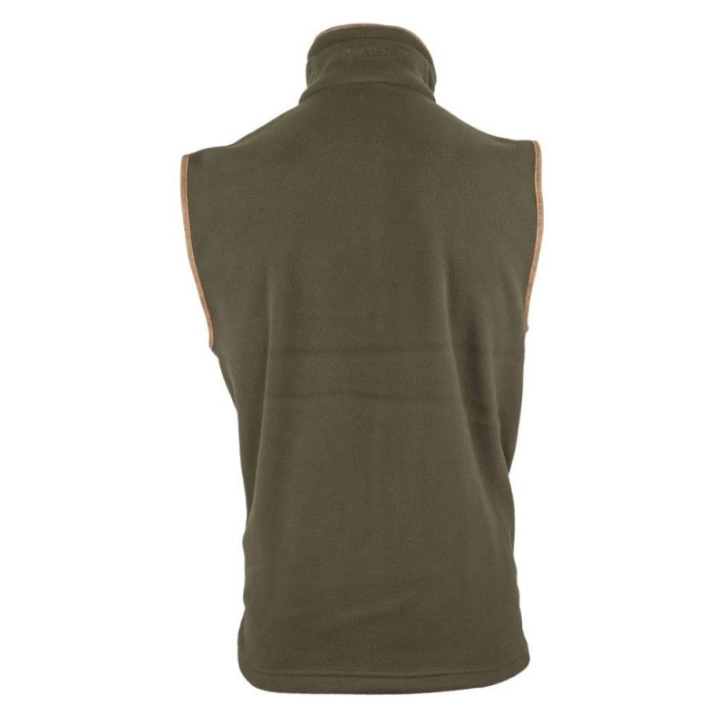 Vesta de lână Jack Pyke Countryman Fleece Gilet Pheasant, culoare oliv închis