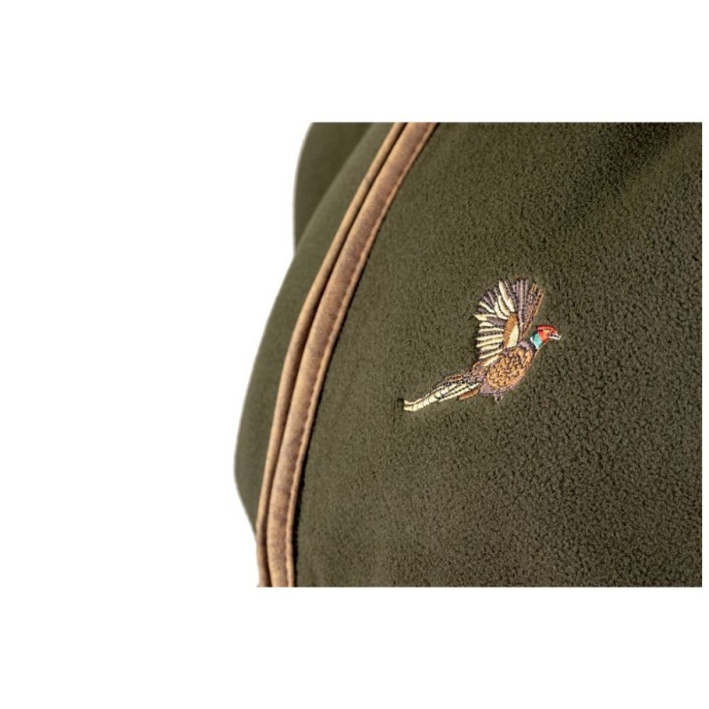 Vesta de lână Jack Pyke Countryman Fleece Gilet Pheasant, culoare oliv închis