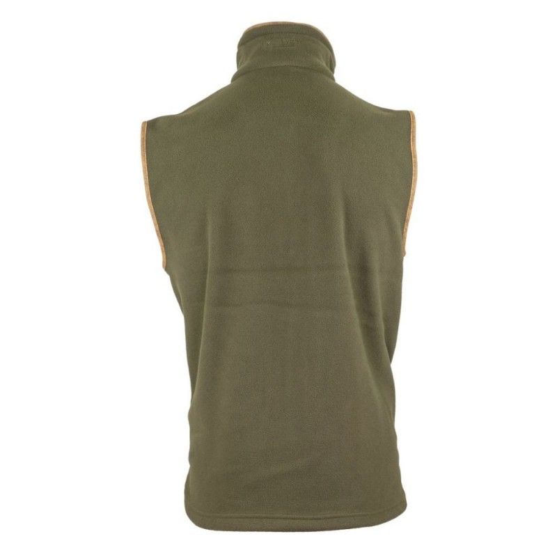 Vestă Jack Pyke Countryman Fleece Gilet, oliv închis