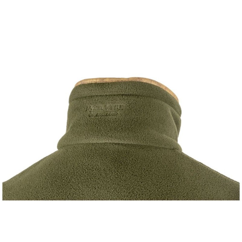 Vestă Jack Pyke Countryman Fleece Gilet, oliv închis