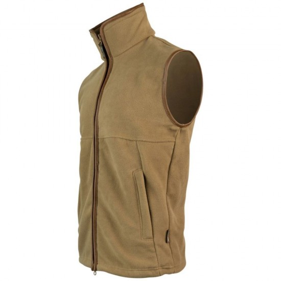Vestă Jack Pyke Countryman Fleece Gilet, culoare bej