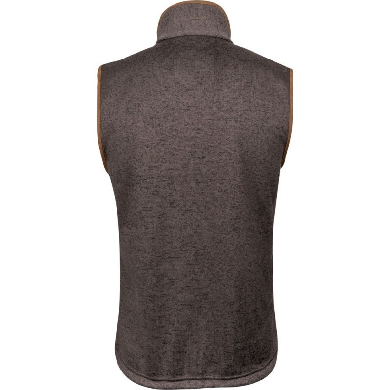 Jack Pyke Melange Fleece Gilet Brown L