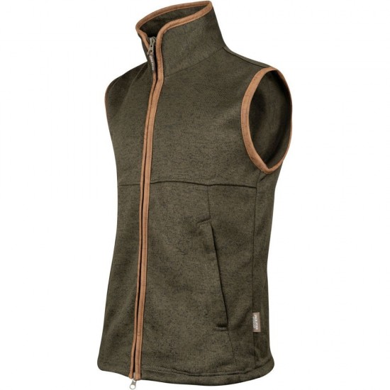 Jack Pyke Melange Fleece Gilet Dark Olive L
