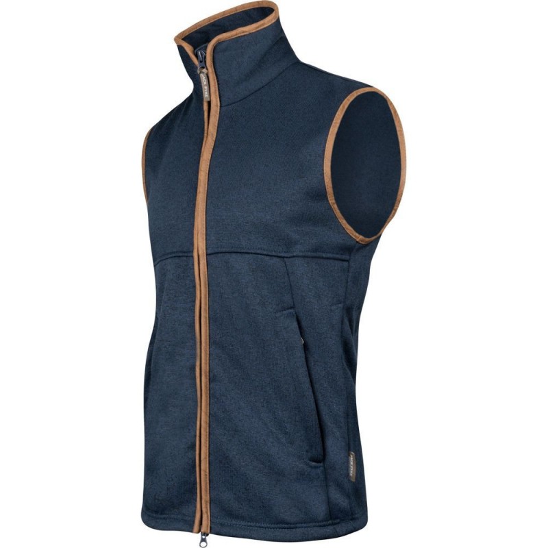 Jack Pyke Melange Fleece Gilet Navy L