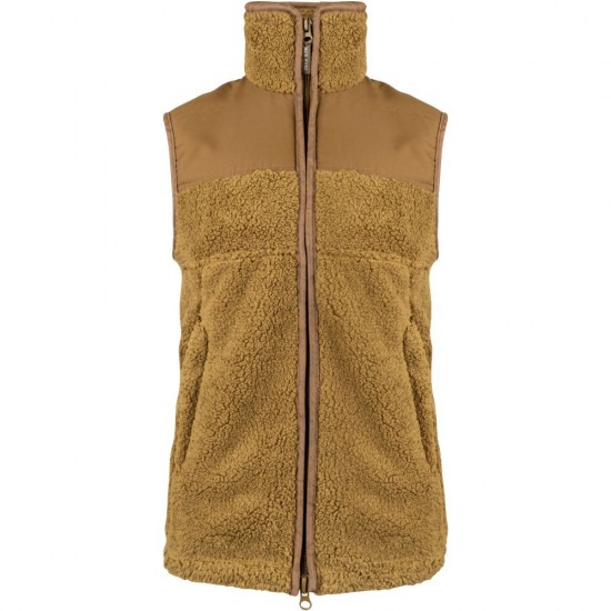Vestă Jack Pyke Sherpa Fleece, culoare camel
