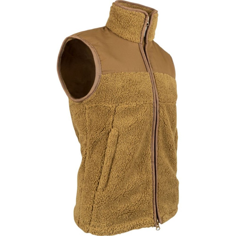 Vestă Jack Pyke Sherpa Fleece, culoare camel