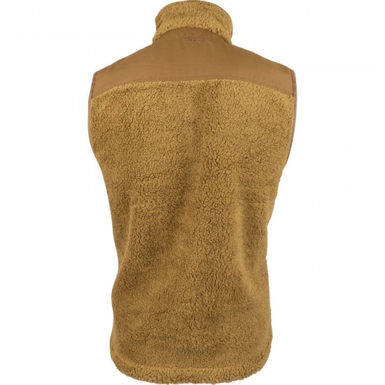 Vestă Jack Pyke Sherpa Fleece, culoare camel
