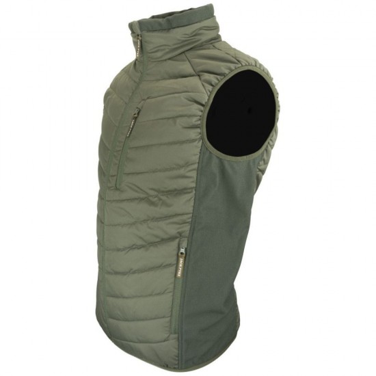 Vesta matlasata fleece Jack Pyke Hybrid, culoare verde