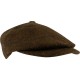 Jack Pyke Newsboy Cap Brown Tweed 57