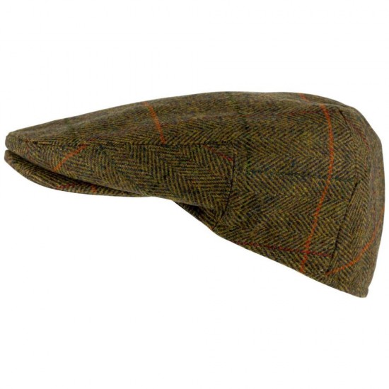 Șapcă Blend Wool Jack Pyke din amestec de lână, tweed, maro