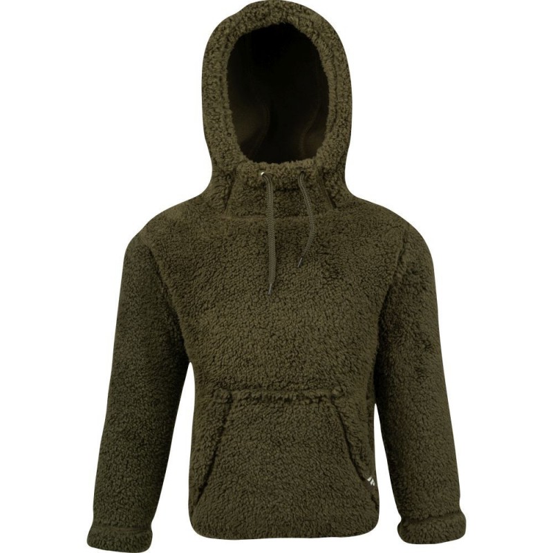 Hanorac Jack Pyke Junior Sherpa Fleece, verde închis
