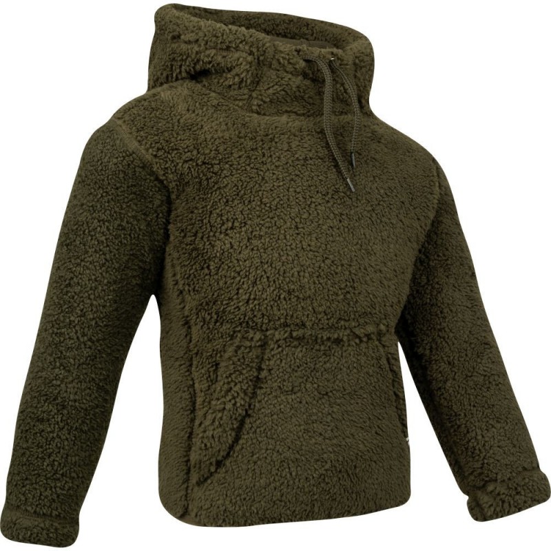 Hanorac Jack Pyke Junior Sherpa Fleece, verde închis