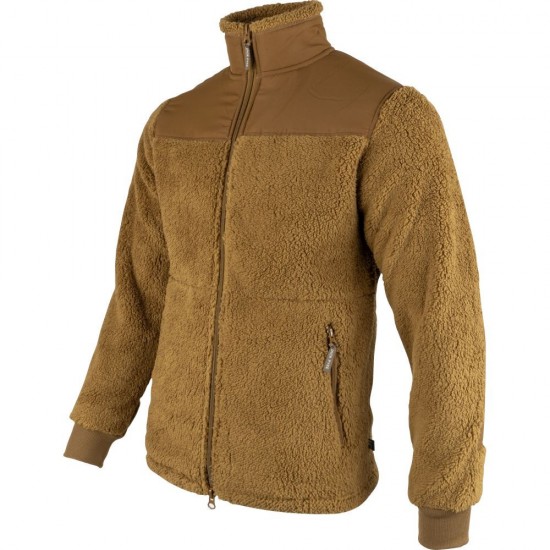 Jachetă din polar Sherpa Jack Pyke GEN 2, camel