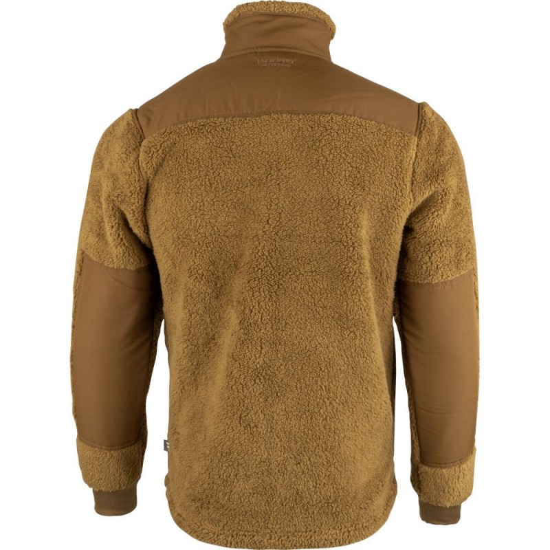 Jachetă din polar Sherpa Jack Pyke GEN 2, camel