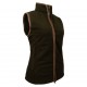 Jack Pyke Ladies Countryman Fleece Gilet Dark Olive XS