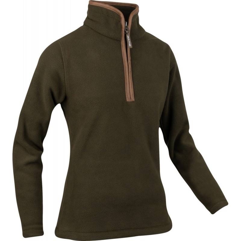 Pulover Fleece pentru Damă Jack Pyke, Olive Închis