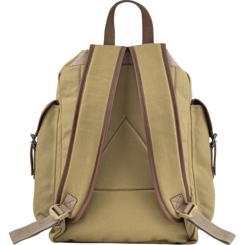 Rucsac canvas Day Pack Jack Pyke din pânză, maro deschis