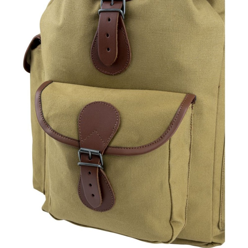 Rucsac canvas Day Pack Jack Pyke din pânză, maro deschis