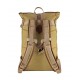 RUCSAC EXTENSIBIL CANVAS DIN BUMBAC CU DENSITATE MARE JACK PYKE,  CU CLAPETĂ PLIABILĂ, MARO DESCHIS