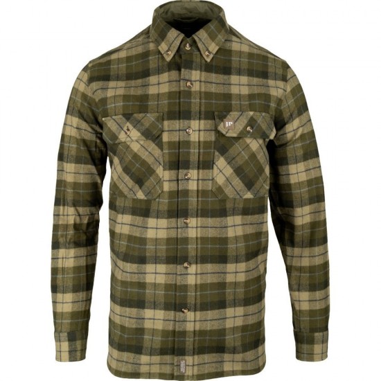 Cămașă din Flanel Gros Jack Pyke Bleasdale – Verde