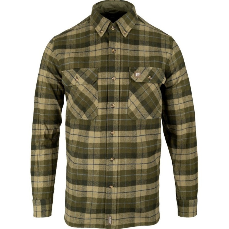 Cămașă din Flanel Gros Jack Pyke Bleasdale – Verde