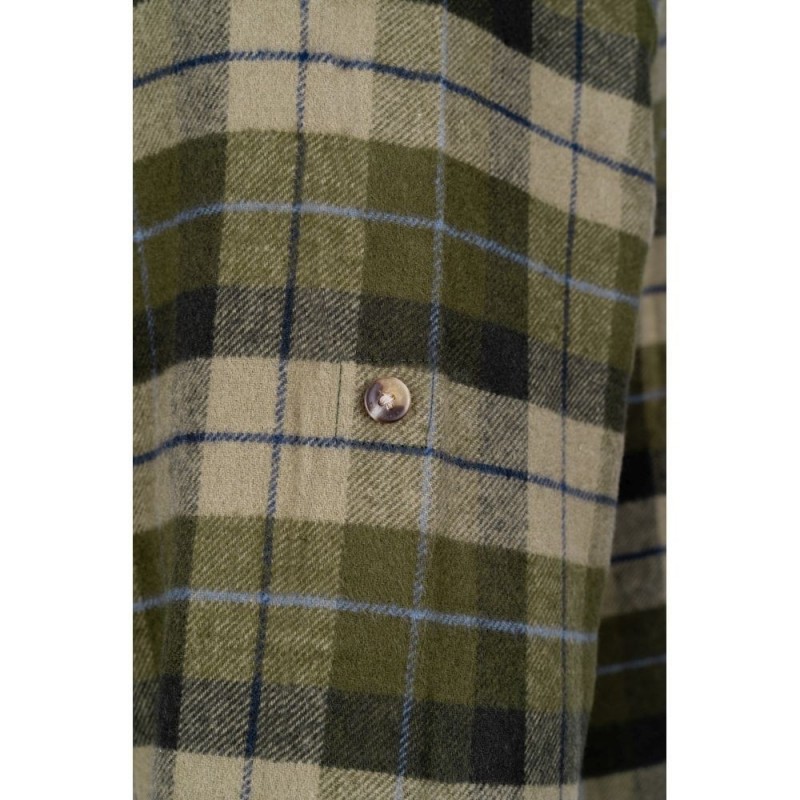 Cămașă din Flanel Gros Jack Pyke Bleasdale – Verde