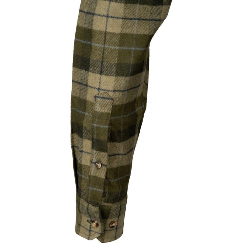 Cămașă din Flanel Gros Jack Pyke Bleasdale – Verde