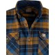 Cămașă Flanel Groasă Jack Pyke Bleasdale – Bleumarin/Ruginiu