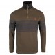 Jack Pyke Contrast Half Zip Sweatshirt Green L