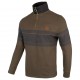Jack Pyke Contrast Half Zip Sweatshirt Green L