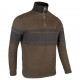 Jack Pyke Contrast Half Zip Sweatshirt Green L