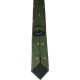 Cravata de vanatoare Jack Pyke cu fazan – culoare verde