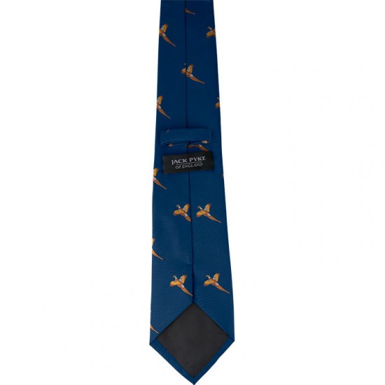 Cravata de vanatoare Jack Pyke cu fazan –  culoare Navy