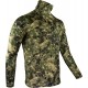 Bluză Tehnică Jack Pyke Roll Neck Digicam – Camuflaj, Respirabilă și Elastică