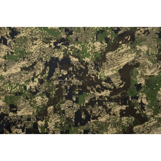 Bluză Tehnică Jack Pyke Roll Neck Digicam – Camuflaj, Respirabilă și Elastică