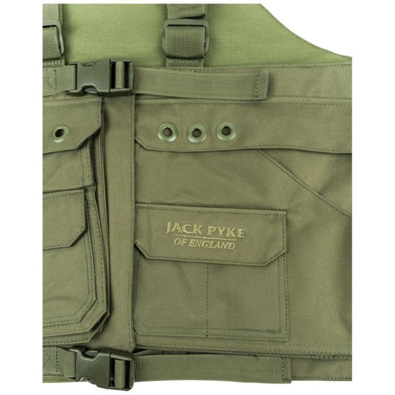 Vestă Jack Pyke HANDLERS, culoare verde oliv