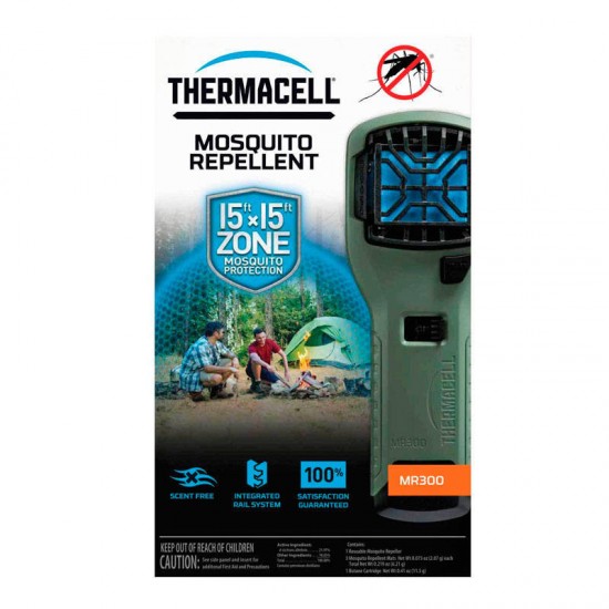 DISPOZITIV PORTABIL ANTIȚÂNȚARI THERMACELL MR300, VERDE OLIV